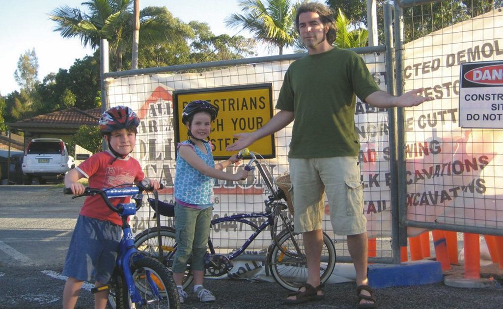 Green candidate for Coffs Harbour City Council Craig Christie is frustrated there isn't a cycleway on the Northern Beaches for his young family to enjoy. Green candidate for Coffs Harbour City Council Craig Christie is frustrated there isn't a cycleway on the Northern Beaches for his young family to enjoy.